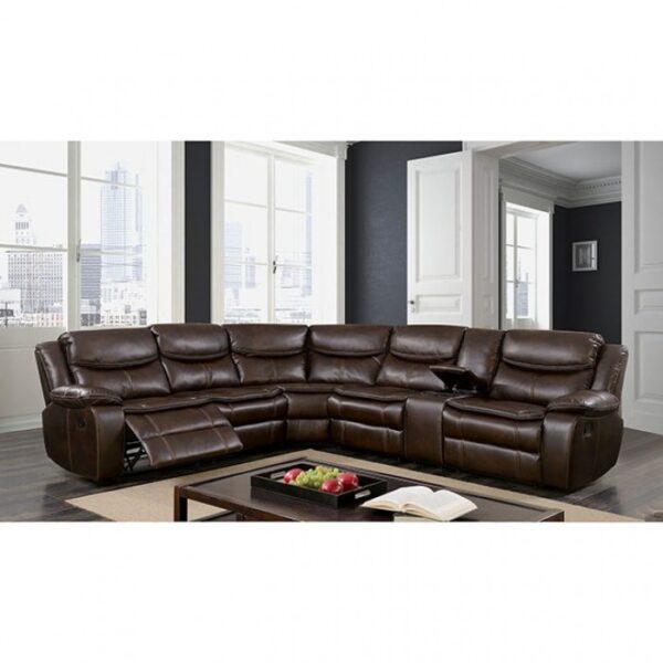 Gatria Sectional – Reclining Comfort with Transitional Style
