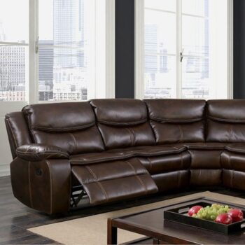 Gatria Sectional – Reclining Comfort with Transitional Style