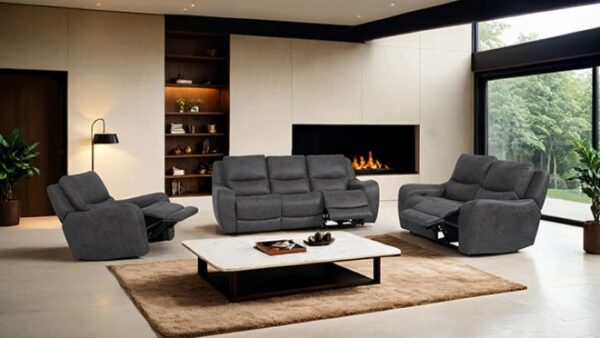 Demetrius Power Sofa – Oversized Contemporary Comfort