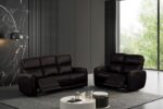 Schlieren Power Sofa – Contemporary Reclining Comfort with Charging Convenience