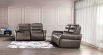 Granucci Italian Leather Power Sofa – Elegance Meets Everyday Comfort