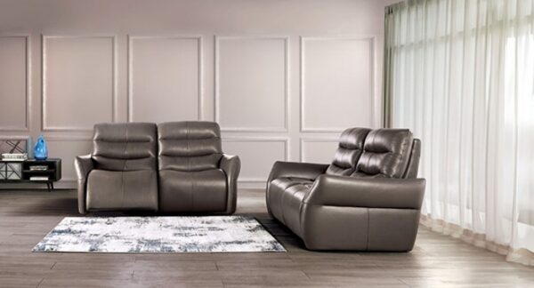 Granucci Italian Leather Power Sofa – Elegance Meets Everyday Comfort