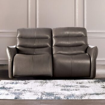 Granucci Italian Leather Power Sofa – Elegance Meets Everyday Comfort