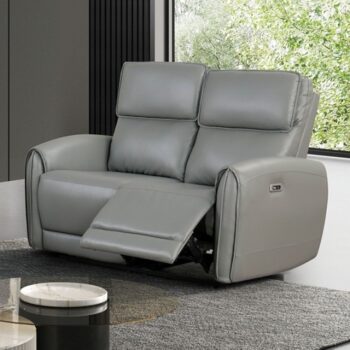 Schlieren Gray Power Sofa – Contemporary Design with Everyday Function