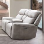 Artemia Light Taupe Power Loveseat – Designed for Comfort & Connection