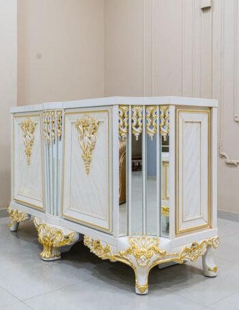 Handmade Cream Mint Green Pure Essence Dresser |