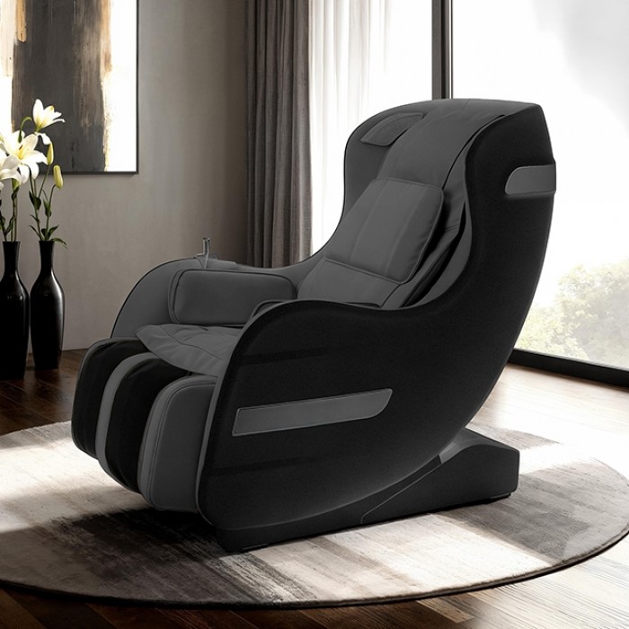 Calmridge Massage Chair Mc0001Bk Modern Comfort By Furniture Of America | Mobilia Cleopatra 3 Calmridge Massage Chair – Modern Comfort, Sleek Black Design