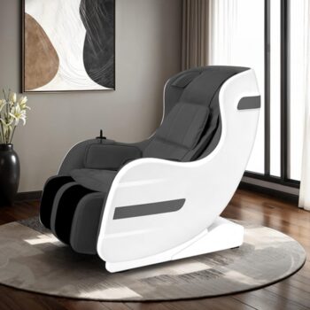 Calmridge Massage Chair – Striking Black & White Design with Advanced Comfort
