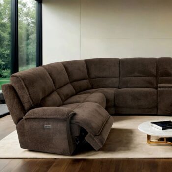 Damasus Power Sectional – Contemporary Comfort with Power Reclining