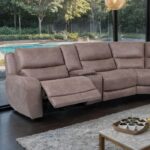 Demetrius Power Sectional – Transitional Reclining Comfort