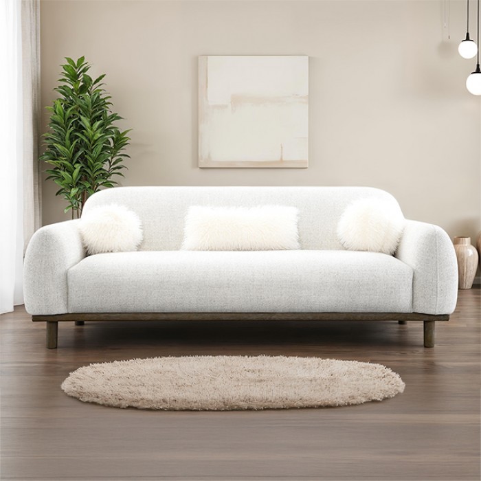 Mellone Mid-Century Modern Sofa Fm64007Lg-Sf By Furniture Of America | Mobilia Cleopatra 3 Mellone Mid-Century Modern Sofa – Timeless Style with Everyday Comfort