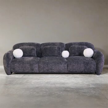 Previti Contemporary Dark Gray Sofa – Style, Strength & Lasting Comfort