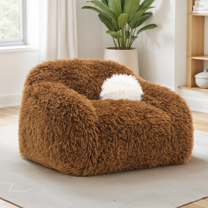Darwen Camel Brown Swivel Chair Fm64006Br-Ch-Sw Plush Comfort By Furniture Of America | Mobilia Cleopatra 3 Darwen Swivel Chair – Embrace Luxe Comfort and Style