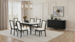Maidstone Dining Table – Contemporary Contrast with Lasting Elegance