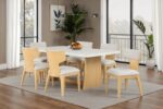 Caerwys Dining Table – Where Modern Sophistication Meets Natural Beauty