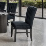 Selsey Side Chair (2Pc Set) – Contemporary Comfort in Timeless Black