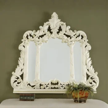 White Gloss Mirror HD-8089 By Homey Design