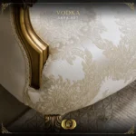 4Pcs Handmade Gold Beige Vodka Sofa Set - Image 3