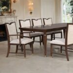Westerham Dark Cherry Arm Chair Set | Mobilia Cleopatra