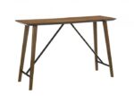 Klamath 5 Pc Walnut Counter Height Dining Set | Mobilia Cleopatra