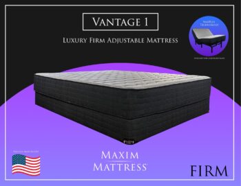 Vantage Foundation Luxury Firm By Maxim Mattress