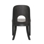 Sterling West Side Chair (Set of 2) – Ash Gray Modern Dining Chairs with Curved Back