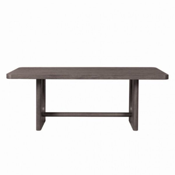 Sterling West Rectangular Dining Table – Modern Ash Gray Wood Dining Table