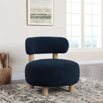 Bouclé Accent Chair