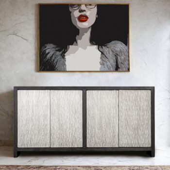 Forger 4-Door Cabinet – Bold Design Meets Functional Sophistication