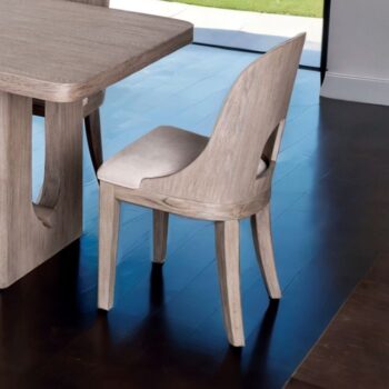 Sterling West Modern Side Chair – White Oak Finish (Set of 2)