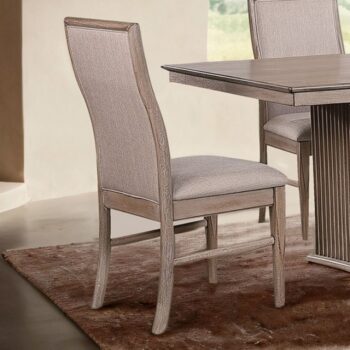 Ellesmere Modern Contemporary Side Chair – Natural Ash Finish (Set of 2)