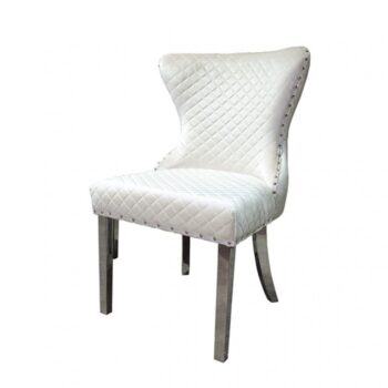 Portanova Silver Chair Set of 2 by Furniture of America