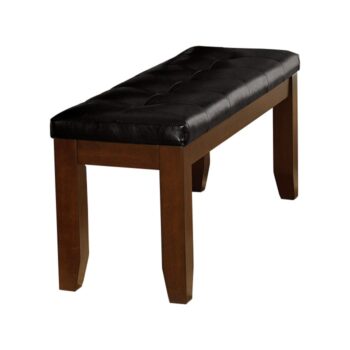 Ameillia Bench in Dark Oak finish