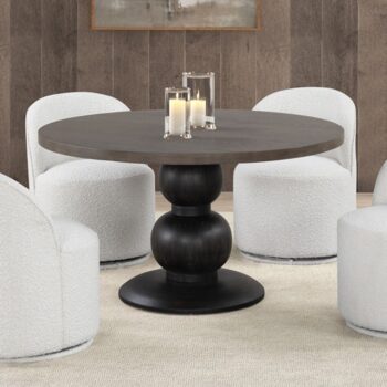 Round Dining Table Sophisticated Style