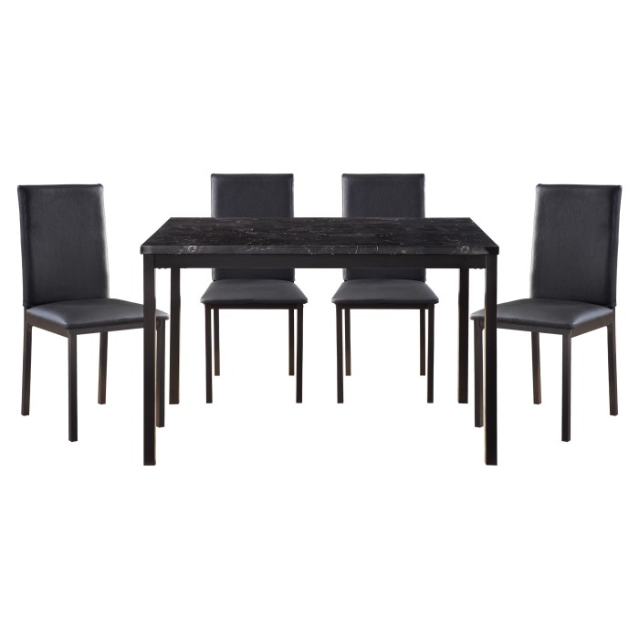 Tempe Mid Century Dining Room Set By Homelegance | Mobilia Cleopatra 3 Mid Century Dining Room Set