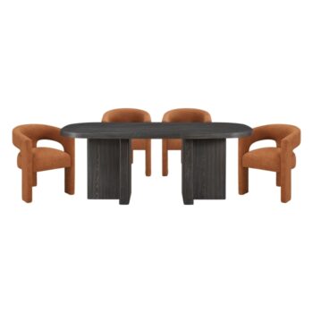 Marais Mid Century Modern Dining Room Set By Homelegance