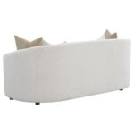 Rainn Upholstered Tight Back Sofa Latte 509171 by Coaster Furniture - Image 5