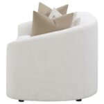 Rainn Upholstered Tight Back Sofa Latte 509171 by Coaster Furniture - Image 7