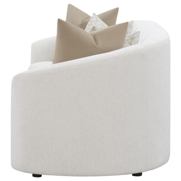 Rainn Upholstered Tight Back Sofa Latte 509171 by Coaster Furniture - Image 7