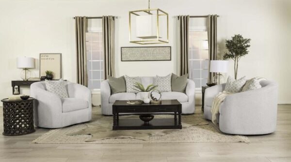 Rainn Upholstered Tight Back Sofa Latte 509171 by Coaster Furniture - Image 13
