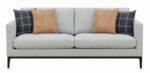 Apperson Light Gray Mid Century Sofa by Coaster Furniture - Image 2