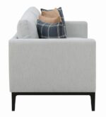 Apperson Light Gray Mid Century Sofa by Coaster Furniture - Image 5