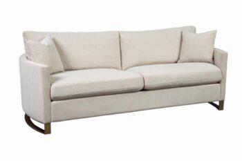 Corliss Upholstered Arched Arms Sofa Beige 508821 by Coaster Furniture
