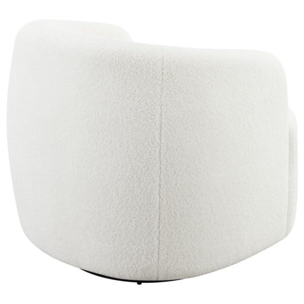 Upholstered Swivel Chair Natural 905726 by Coaster Furniture - Image 6