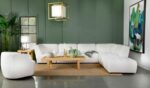 Upholstered Swivel Chair Natural 905726 by Coaster Furniture - Image 9