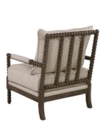 Cushion Back Accent Chair Oatmeal and Natural 905362 by Coaster Furniture - Image 5