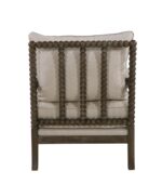 Cushion Back Accent Chair Oatmeal and Natural 905362 by Coaster Furniture - Image 7