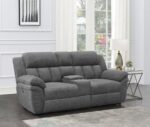 power reclining loveseat with console