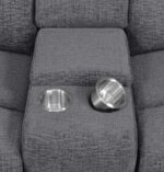 Bahrain Power Reclining Loveseat with Console by Coaster Furniture - Image 3