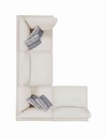 Serene Beige Corner Chair By Coaster Furniture - Image 3